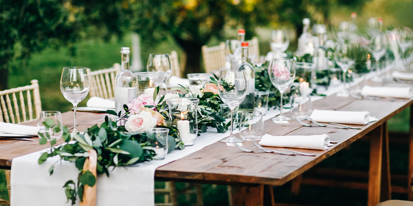 décoration pour l'anniversaire de mariage