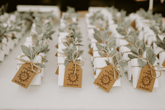 Cadeau invité mariage thème bohème