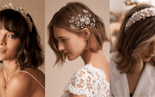 coiffure mariage simple et chic cheveux court