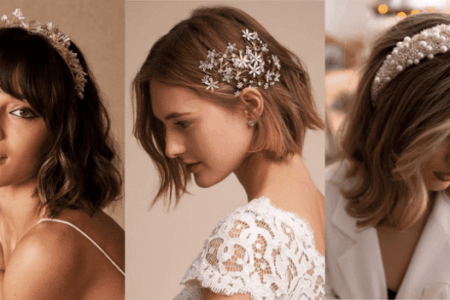 coiffure mariage simple et chic cheveux court