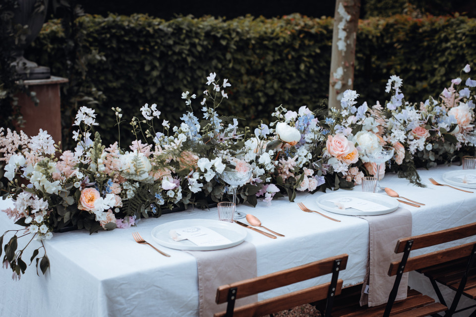 Le Coûte Fleuriste Mariage Pour La Déco De Table