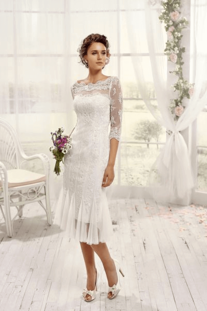 Robe de mariée vintage en dentelle