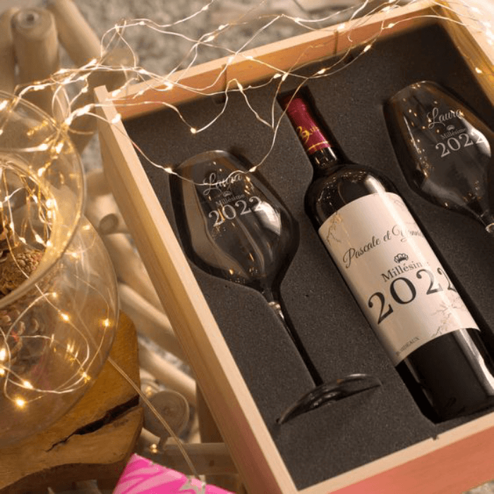 Coffret cadeau de vin