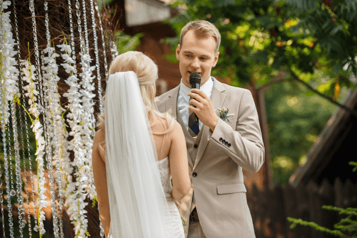 Discours mariage