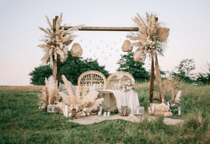 Déco mariage champêtre à faire soi même