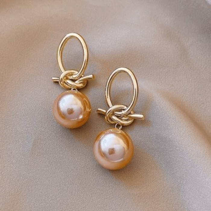 Boucles d'Oreilles de Perle