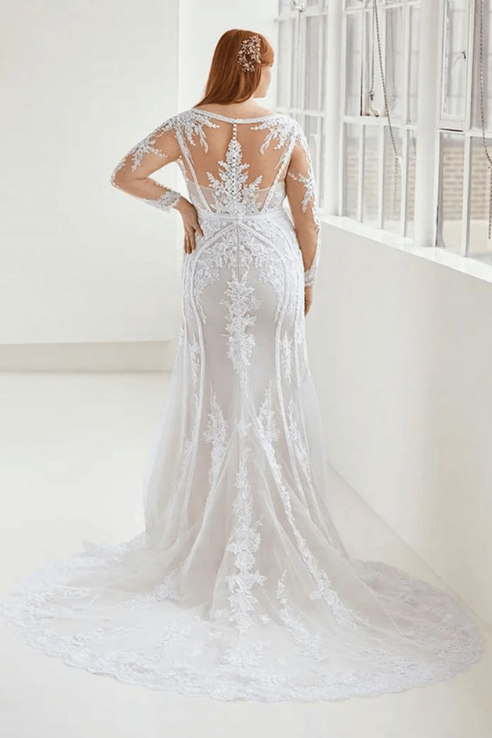 Robe Sirène en Tulle et Cristaux